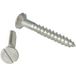 Vis Bois Inox A2 Tête Fraisée Fendue 4x20 - 200 Pièces
