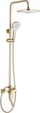 Rea Argus Regendouche Geborsteld Goud 144cm