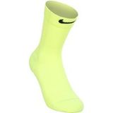 Nike Fast Midweight Crew Hardloopsokken-Geel,Zwart, Maat 46-50