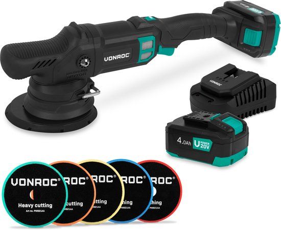 VONROC PRO Excentrische Polijstmachine 20V