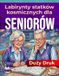Duży Libri GmbH Duży druk: Labirynty statków kosmicznych dla seniorów: Relaksujące gry umysłowe i łamigłówki dla osób starszych: Zabawne i angażujące łamigłówki z ... lamiglówki z rozwiązaniami