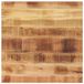 VidaXL Tafelblad vierkant 70x70x3,8 cm massief ruw mangohout