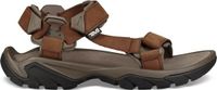 Teva Terra Fi 5 Leather heren sandalen middenbruin - maat 48,5