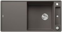 Blanco Silgranit spoelbak, 990x500 mm, met afvoerbediening en toebehoren, InFino, grijs