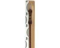 Opti Prym Ritssluiting Metaal 6mm Antiek Messing Deelbaar Kit #886 55 cm