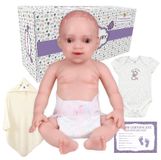 Poupée réaliste en silicone, 43 cm, fille afro-américaine, 2,9 kg