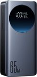 Joyroom Powerbank 30000mAh - 65W Chargeur rapide pour ordinateur portable et smartphone - 3 appareils chargent simultanément - Affichage numérique - Noir