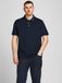 Jack & Jones Heren Poloshirt Katoen Blauw Maat XXXXL