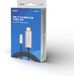 Câble Savio USB-C vers HDMI 2.0B 2m argent / noir embouts dorés CL-171