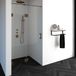 Brauer Void - Porte de douche - 2 pièces - Verre transparent - 110 x 200 cm - Réversible - avec porte battante 60 cm - Sur verre - incl. revêtement de verre - Cuivre PVD