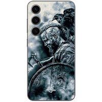 Samsung Galaxy S25 vikings ragnar lothbrok bouclier corbeau Maniacase