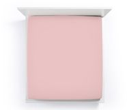 Bella Donna Jersey La Piccola Topperhoeslaken 120x190-200 cm oudroze