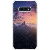 Urban Mountains Beschermende siliconen case compatibel met Galaxy S10e