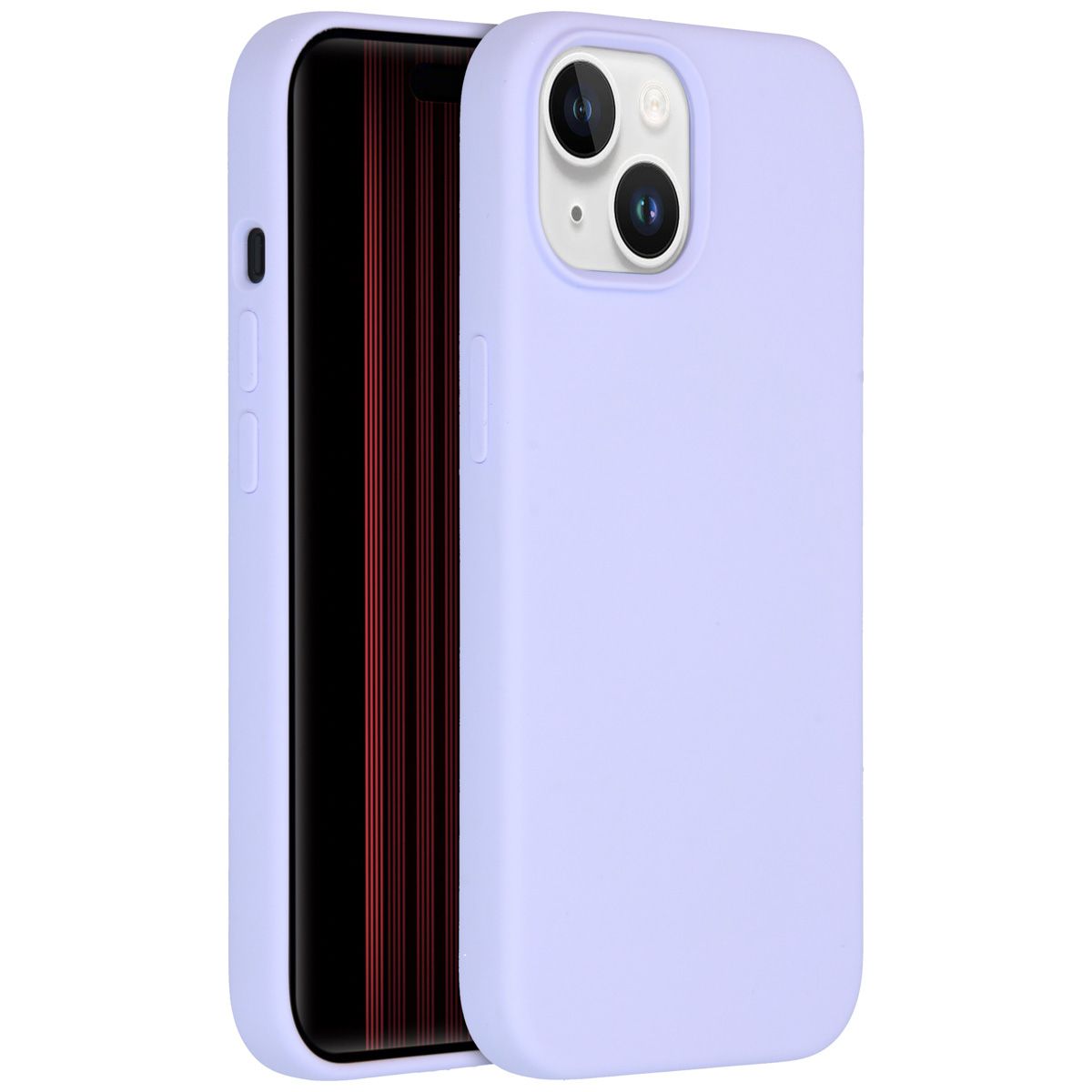 Accezz Liquid Silicone Backcover iPhone 15 - Purple