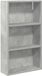 vidaXL Badkamer wandkast Beton Grijs 40 x 14 x 70 cm