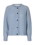 Selected Lulu Cardigan Blauw L Vrouw