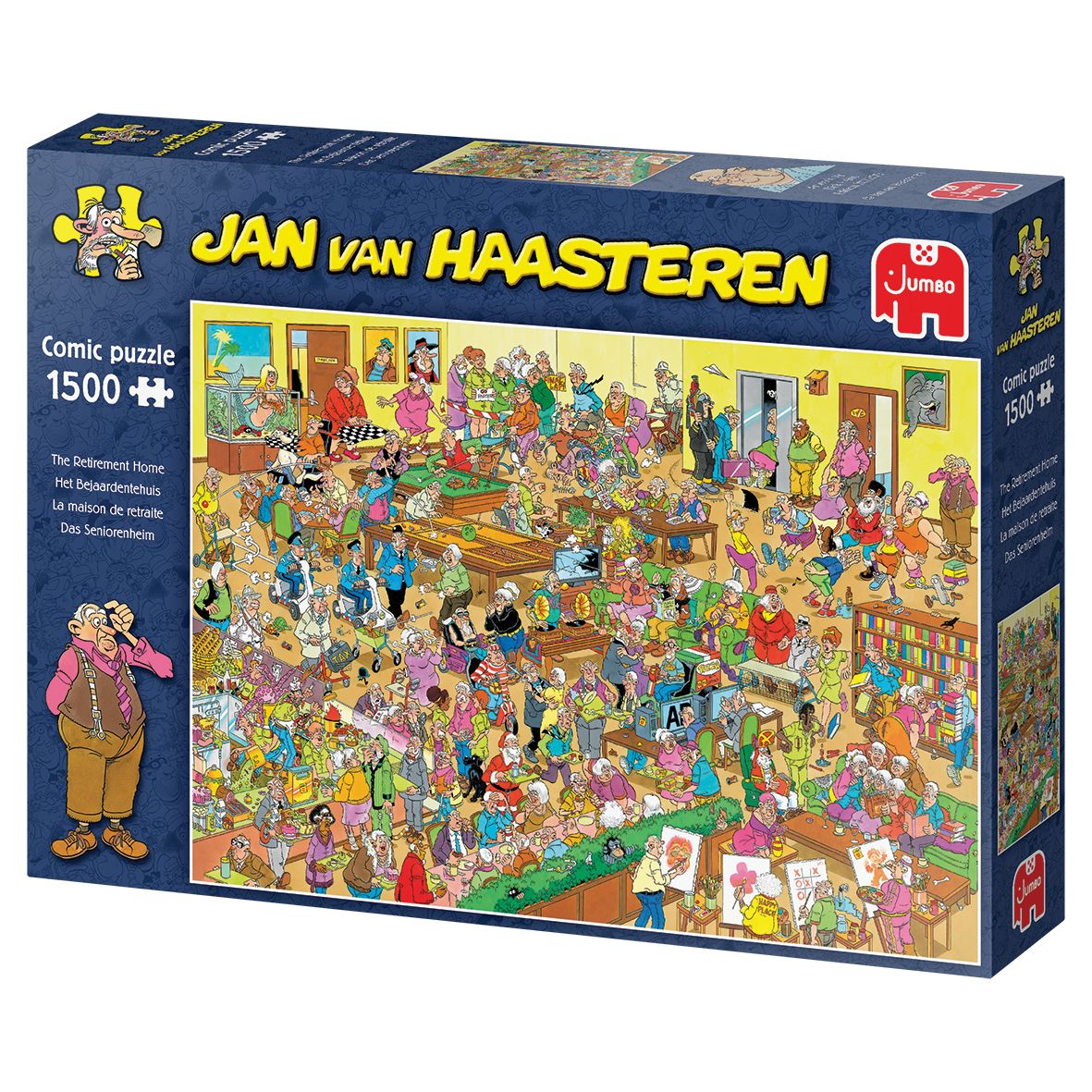 Jumbo Jan van Haasteren Het Bejaardentehuis 1500 stukjes Legpuzzel