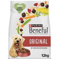 Beneful Purina Original Droogvoer Hond, Volwassen, Rund & Tuingroenten 2x12 kg