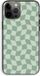 Case Company® - iPhone 12 Pro Max Case - Grid Green - Bio-degradable TPU Back Cover
