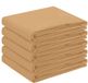 vidaXL Tafelkleed Rechthoekig Beige 140 x 140 cm Polyester