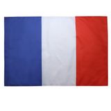 AZ FLAG Nationale race vlag Frankrijk 90 x 60 cm voor stok - Franse vlag 60 x 90 cm