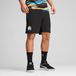 PUMA Olympique de Marseille Faster short voor Heren, Zwart, Maat M
