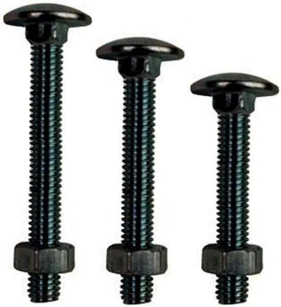 Hoenderdaal Blackline Slotbout 45855 M8x55mm Ring+Moer - 25 stuks