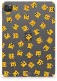 B2Ctelecom iPad Pro 11 (2024) Back Cover Siliconen/TPU Katten Emojis