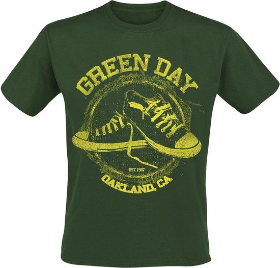 Green Day All Star Heren T-shirt - groen - S