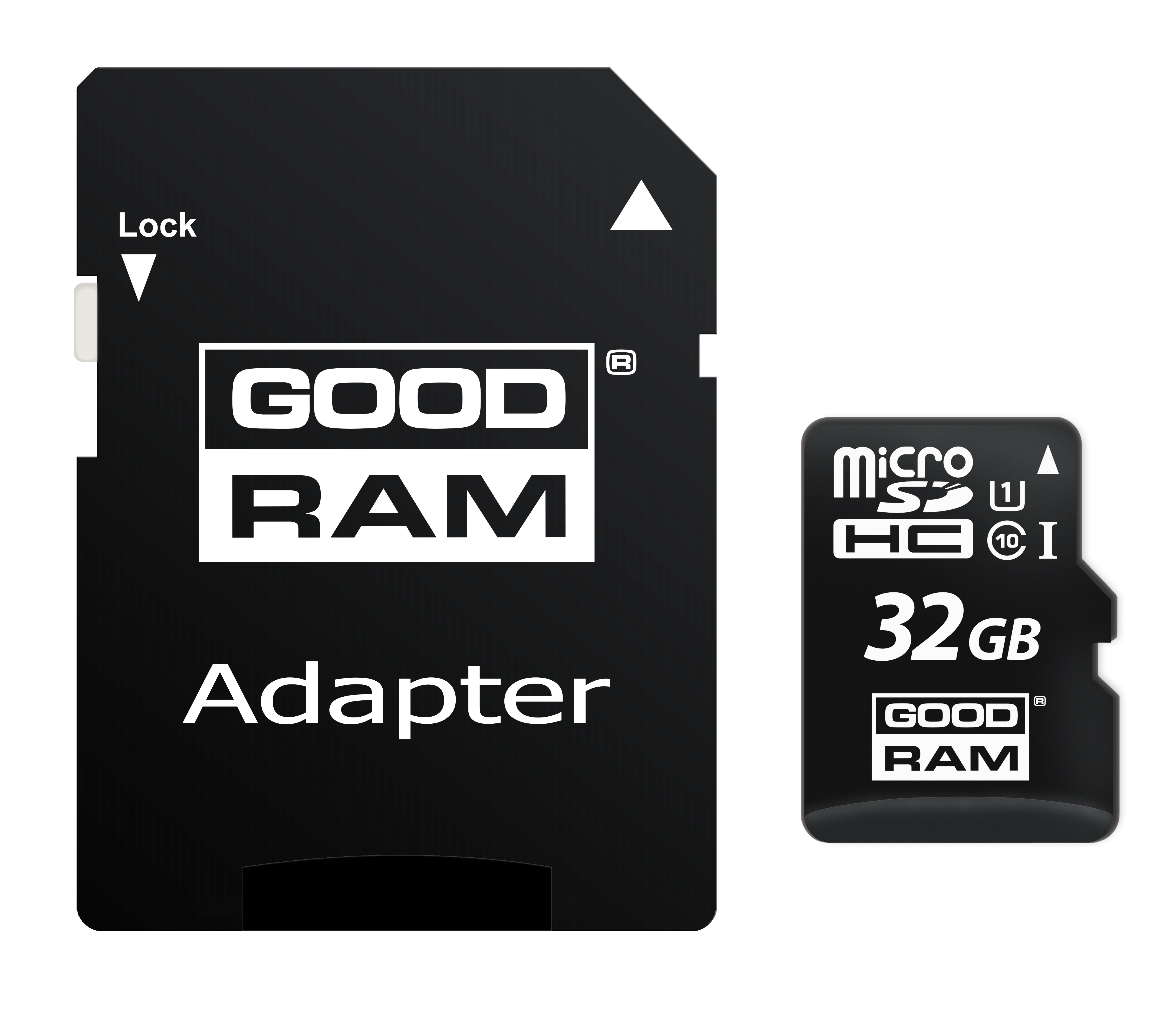Goodram M1AA - MicroSDHC - 32GB - Class 10 - 60MB/s Lezen - Zwart