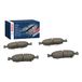 Bosch Automotive BP1682 Remvoeringen, vooras, ECE-R90-1, 4-delige set
