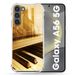 Cokitec Samsung Galaxy A56 5G Retro Piano Muziek Versterkte Hoes