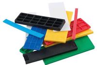Roto/Gluske Beglazingsblok GLAS-TEC GL-NM | 100 x 30 x 2 mm | Blauw | 1000 stuks