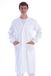 GiMa Witte mantel met automatisch, katoen/polyester, uniseks, laboratorium, arts, gezondheidszorg, professioneel dragen, XS, wit, 1