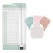 Vaessen Creative Papiersnijder met Rilfunctie 15,2 x 30,5 cm – Inclusief 3-in-1 Hoekpons van 4-7-10 mm – Rolsnijmachine voor Scrapbooking, Kaarten Maken en Knutselen met Papier