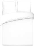 VISION Wit uni Dekbedovertrekset - 100% katoen - Kingsize - 260 x 240 cm