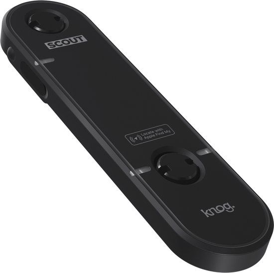 Knog Scout Fietsalarm en Locator - Zwart