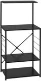 vidaXL - Magnetronkast - 60x39,6x123 cm - bewerkt hout - zwart