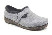 Fischer Dames Pantoffel - 205620-666 Lichtgrijs - Maat 41