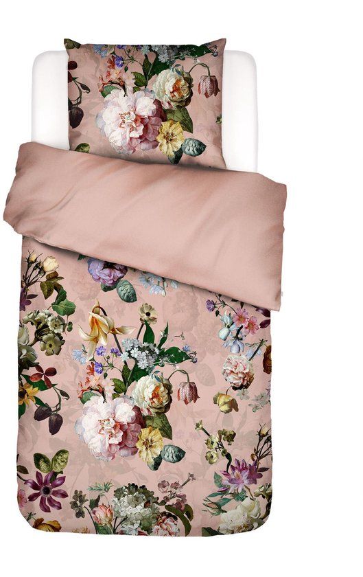 Essenza Fleur Dekbedovertrek Evening rose - Eenpersoons – 140x200/220 cm