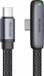 NÖRDIC Mcdodo USB C naar USB C Kabel 1.2 meter - Snellader - 90 Graden Kabel - Zwart