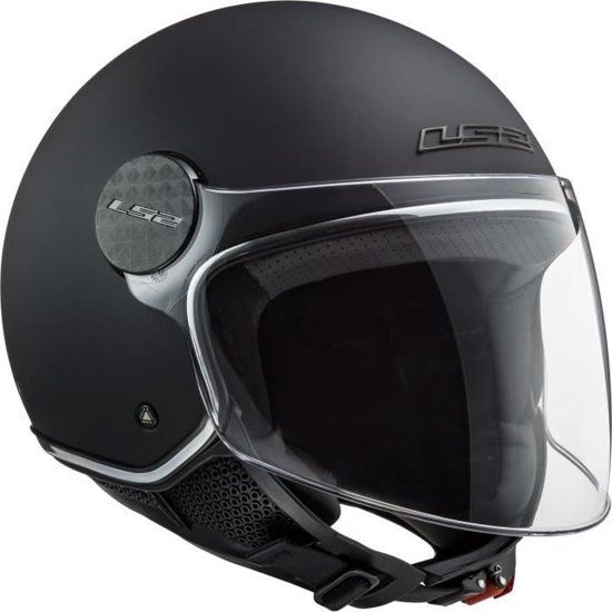 LS2 Sphere Lux Jet motorhelm - Mat zwart