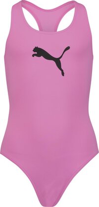 Puma Racerback Meisjes Badpak - Roze - Maat 116