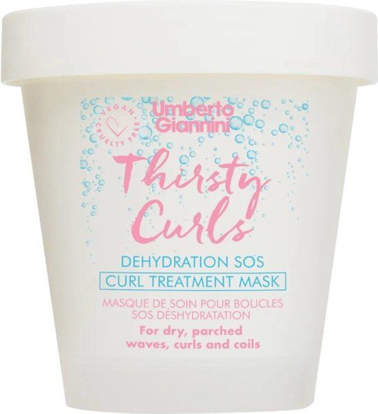Umberto Giannini Thirsty Curls Dehydration SOS Curl Treatment Mask - 200ml
