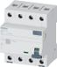 Siemens 5SV33466KL Aardlekschakelaar A 4-polig 63 A 0.03 A 400 V