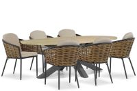 Lifestyle Garden Furniture Lifestyle Lifestyle Nice/Brookline 240 cm dining tuinset 7-delig