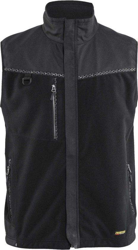 Blåkläder Blaklader Winddicht fleecevest 3855-2524 - Zwart - XXL