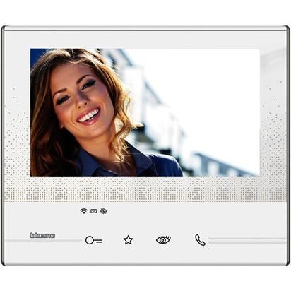 LEGRAND 344642 Intercomsysteem - Wit - 2.8 inch LCD - Draadloos en Bedraad