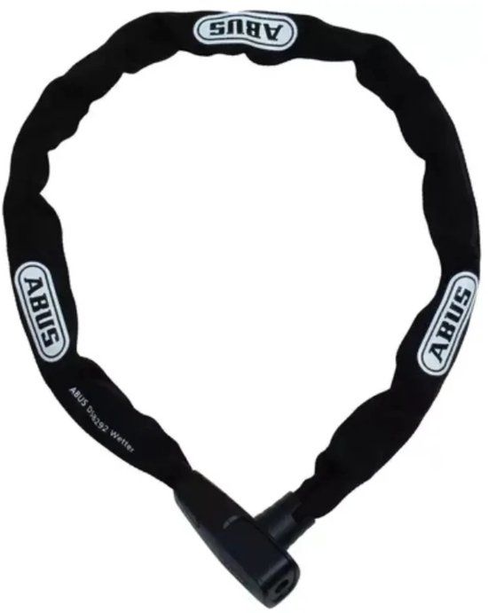 ABUS Ionus 6800 Fietsslot Zwart - 85 cm - Kettingslot voor Stadsfiets - Gehard Staal
