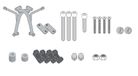 Givi Protection antichute pour moto - Acier de qualité supérieure - Tube de 22 mm - Revêtement par poudrage/chromé